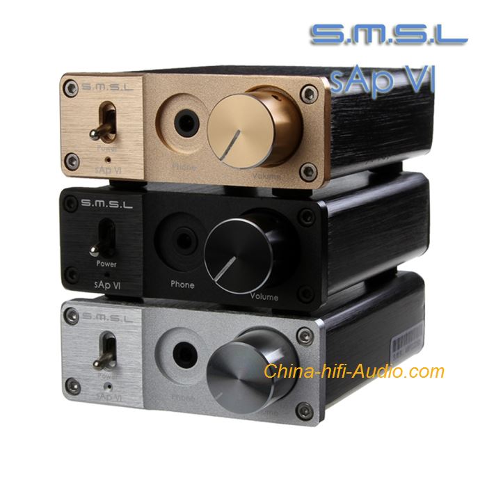 SMSL Sap-VI hifi headphone amplifier Big Power Stereo With Linear Power SMSL Sap-VI hifi headphone amplifier Big Power Stereo With Linear Power